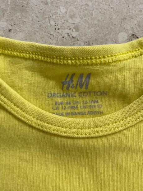 Body s krátkym rukávom, h&m,86