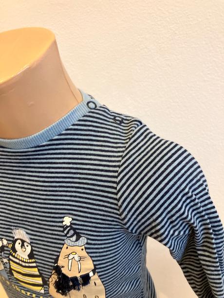 Chlapčenské pásikavé tričko (92), 92