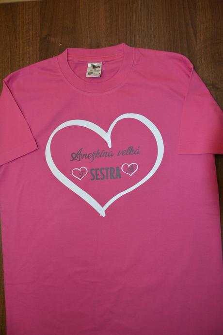 Tričko pre sestry, 110 - xxxl