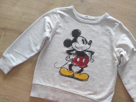 Mickey mikina 110/116, h&m,110