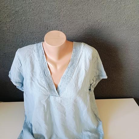 Riflové saty, h&m,xxl