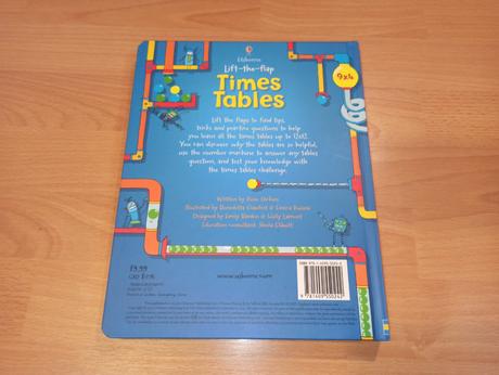 Usborne lift the flap times tables hb, 