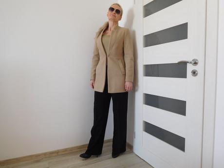 F&f  kabát dámsky hnedý-s,, f&f,s