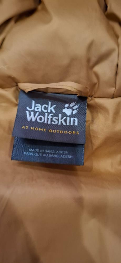 Zimná páperová bunda jack wolfskin, jack wolfskin,176