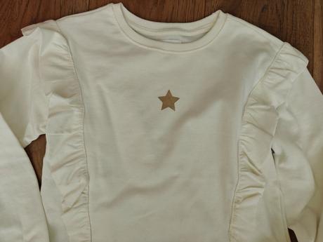 Dievčenská mikina s volánom, sinsay,140