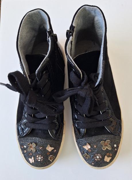 Tenisky vysoké čierne, next,37