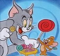 Servítka tom a jerry 4ks (s350), 