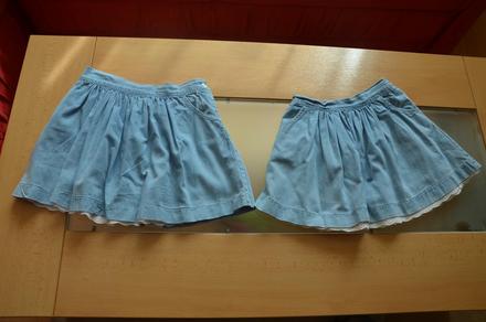 Riflové sukničky f&f, 110