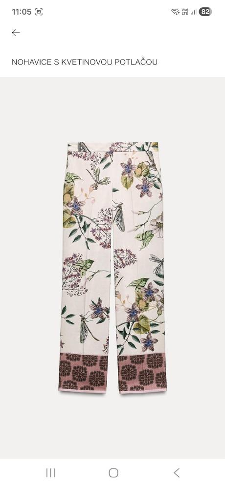 Zara nohavice, zara,s