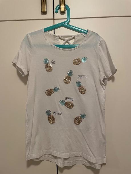 4 saty vel. 140 + 1 kabelka + dalsie, sinsay,140