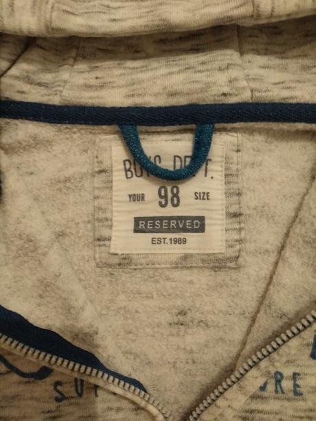 Mikina reserved, reserved,98