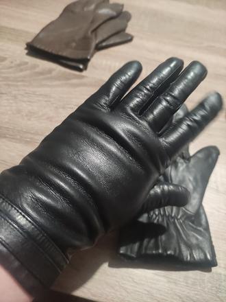 Kožené rukavice., tcm,l