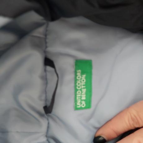 Zimna bunda, benetton,80