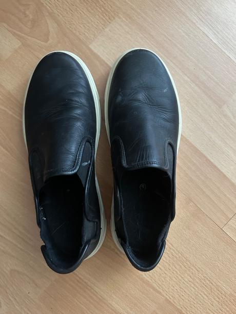 Kožené topánky, ecco,39