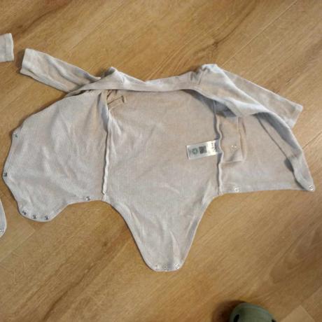 Pohodlne nude body bio bavlna, tchibo,74