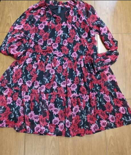Kvetovane šaty, bonprix,m