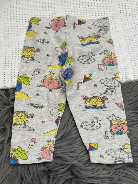 Dievčenské vzorované legíny (3-6 mes.), sanrio,68