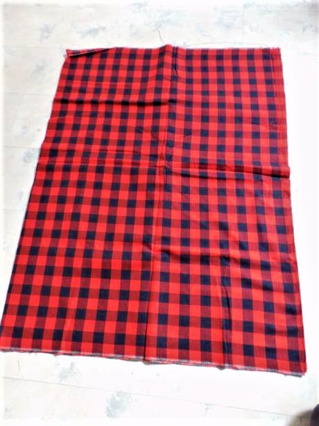 Zbytok látky - pepitový flanel, 