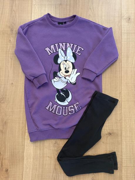 Teplákové šaty s legínkami, dopodopo,122