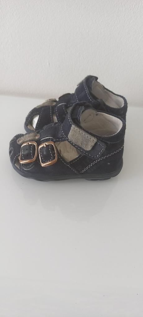 Krasne kozenne sandalky, richter,19