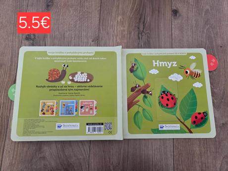 Hmyz pohyblivá kniha moze mat mierne uzivanie ako,
