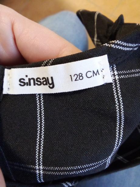 Čierne saty, sinsay,128