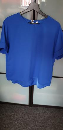 Modrá blúzka, stradivarius,s