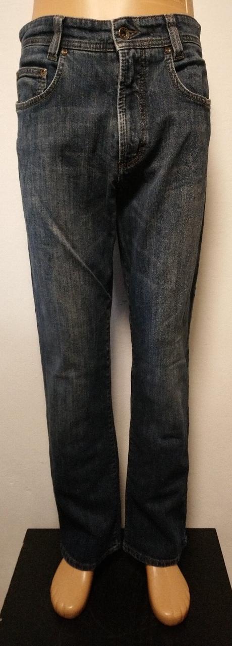 Pánske modré rifle, mac, 31/32, mac,m