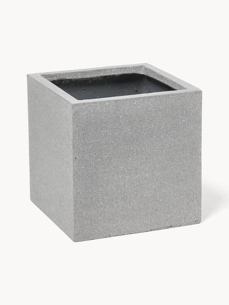 Betónový kvetináč obal na kvety kocka nádoba, 