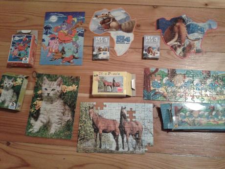 Puuzle mix spolu len 2 eur,