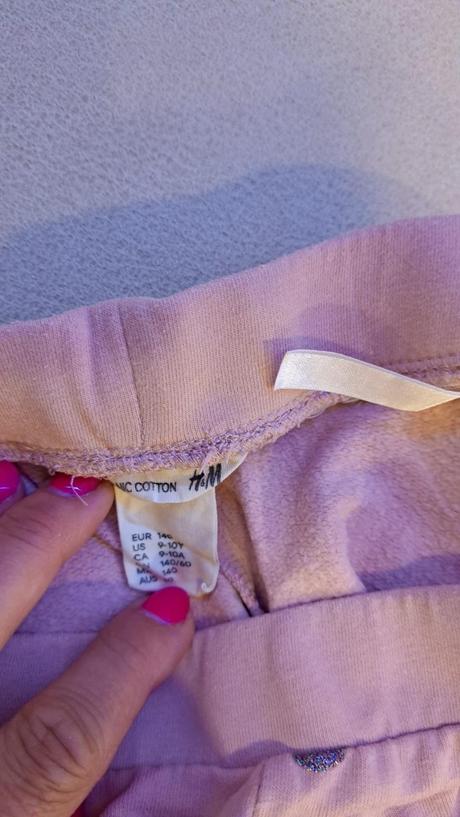 H&m teplé legíny 140 cm, h&m,140