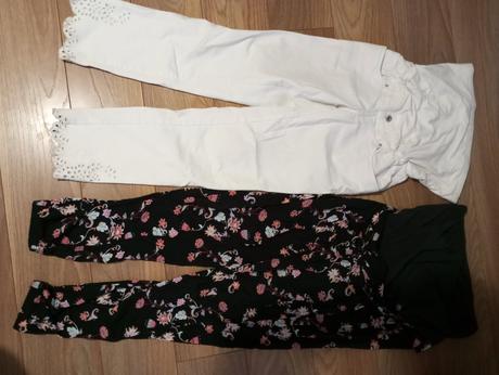 Letné tehotenské nohavice, s