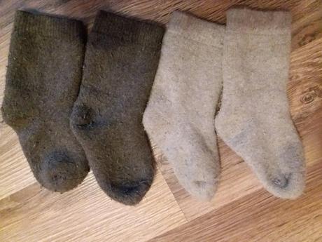 Hnede hrube ponozky, lupilu,18