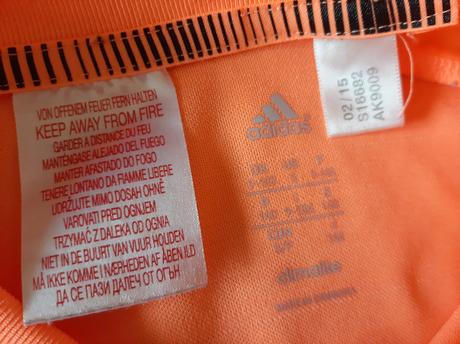 2 funkčne trička, adidas,140