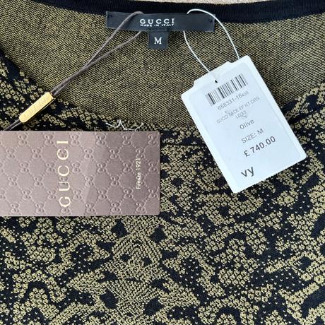 Gucci šaty vel.m, m