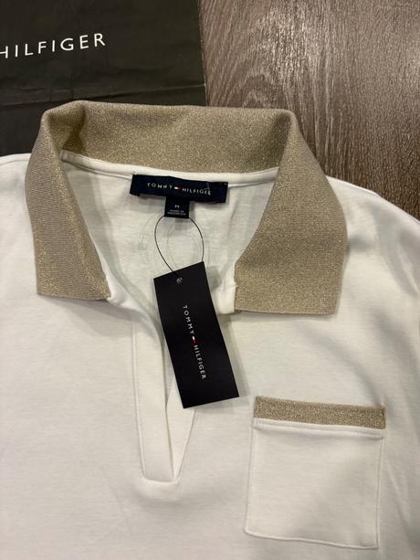 Tommy hilfiger štylove nove tričko , polokosela m, tommy hilfiger,m