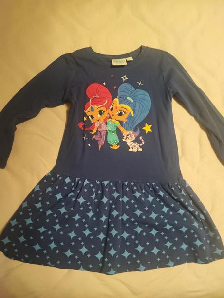 Šaty shimmer and shine, nickelodeon,122
