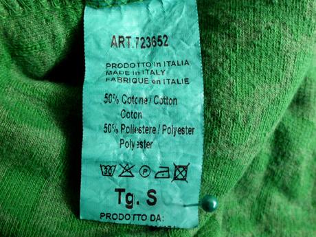 Zelená potlač kardigan, s