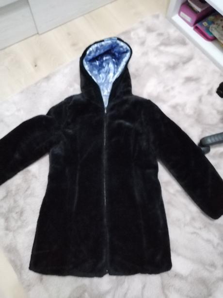 Krásna bunda, kožuch m/l mezalické vnútro,