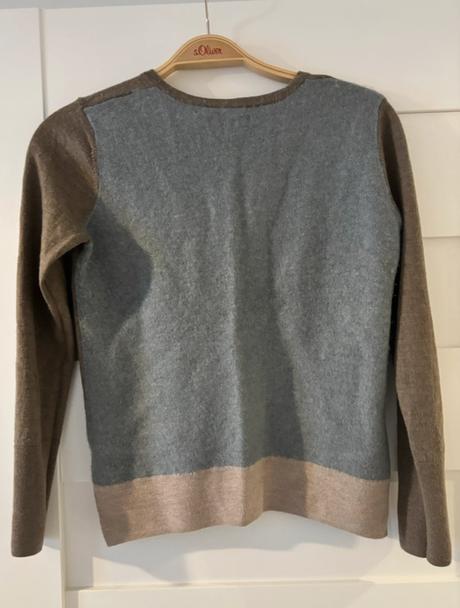 Maxmara pulover z 100 percent merino vlny xs, s