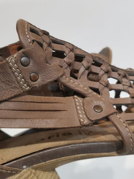 Tamaris - krásne kožené sandálky, tamaris,36