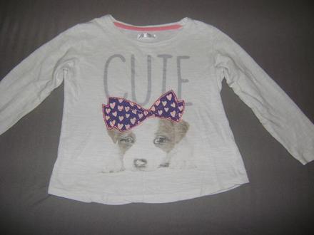 Tričko dlhy rukav, pepco,110