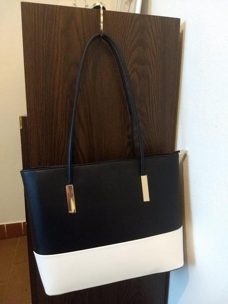 Set kabelka veľká a malá + háčik na kabelku,