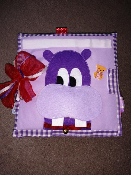 Šitá kniha quiet book,