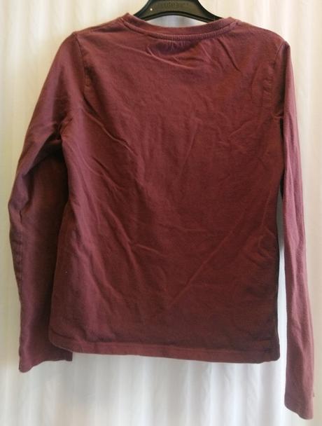 Dievčensky bordový top s motívom, alive, 146-152, alive,152