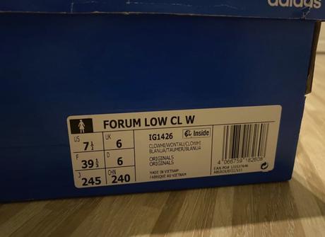 Adidas forum low cl w, adidas,39