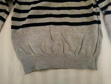 Chlapčenský modro sivo čierny pulóver, rebel, rebel,104