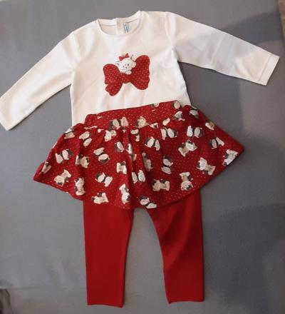 Tričko a legíny so sukničkou, mayoral,80