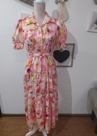 Kvetovane šaty, m / s