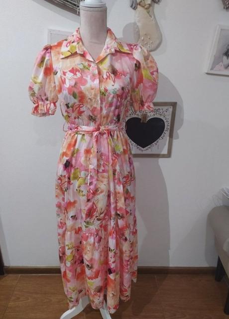 Kvetovane šaty, m / s